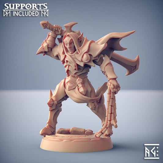 Ashen Alfar Inquisitor - Modular (25mm Base)
