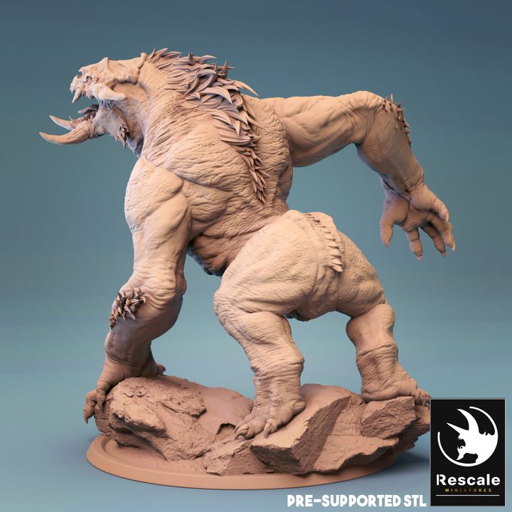 Barlgura - Roaring (50mm Base)