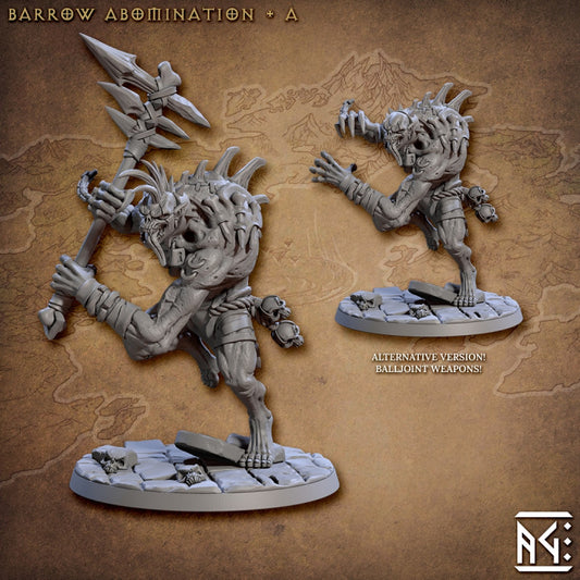 Barrow Abomination - Guard (50mm Base)