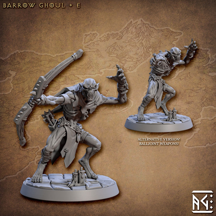 Undead Ghoul Horror Miniature | Medium | Artisan Guild | D&D DnD Pathfinder Miniature