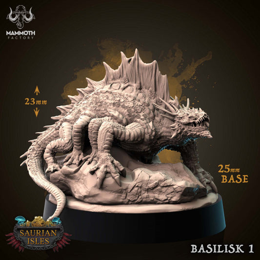 Basilisk - Posed (25mm Base)