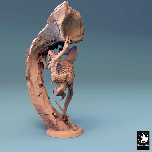 Bat Beast Monster Miniature | Medium | Rescale Miniatures | D&D DnD Pathfinder Miniature