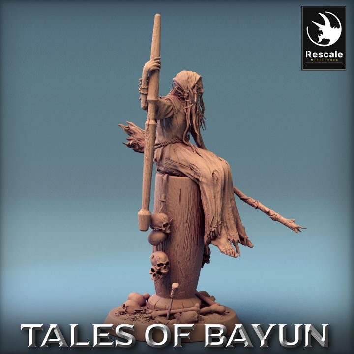 Witch Enchantress Miniature Magic | Medium | Rescale Miniatures | D&D DnD Pathfinder Miniature