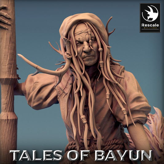 Witch Enchantress Miniature Magic | Medium | Rescale Miniatures | D&D DnD Pathfinder Miniature