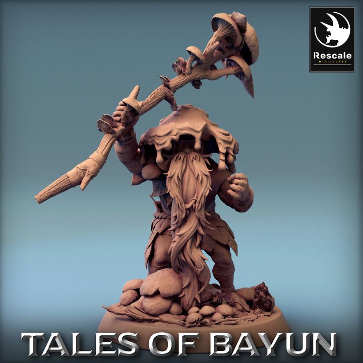 Forest Spirit Druid Model | Medium | Rescale Miniatures | D&D DnD Pathfinder Miniature