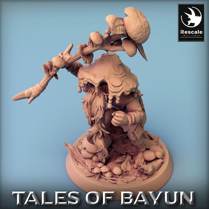 Forest Spirit Druid Model | Medium | Rescale Miniatures | D&D DnD Pathfinder Miniature