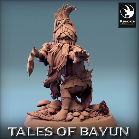 Forest Spirit Druid Fey | Medium | Rescale Miniatures | D&D DnD Pathfinder Miniature