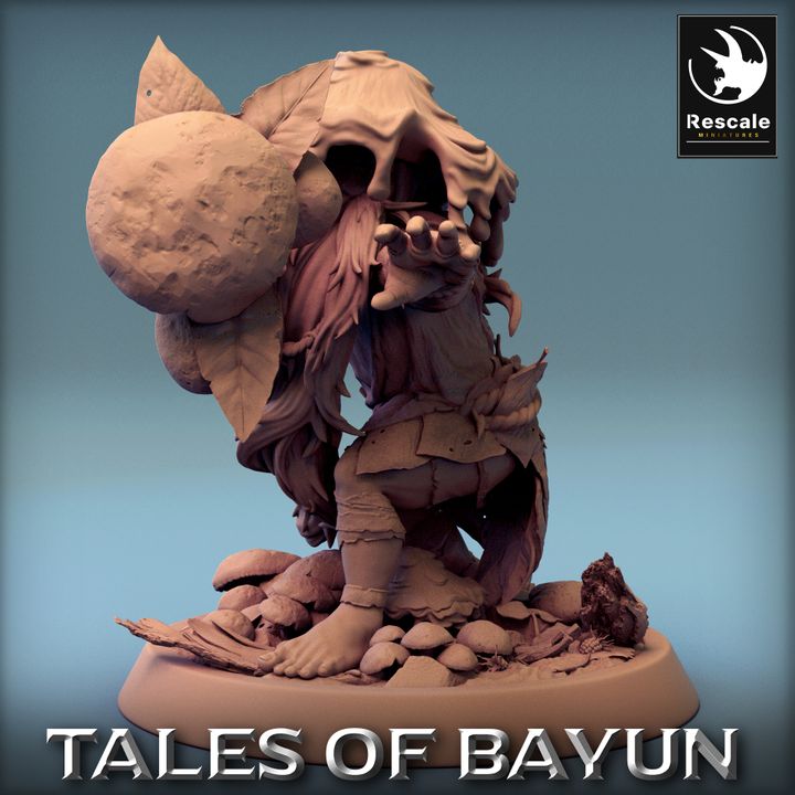 Forest Spirit Druid Fey | Medium | Rescale Miniatures | D&D DnD Pathfinder Miniature