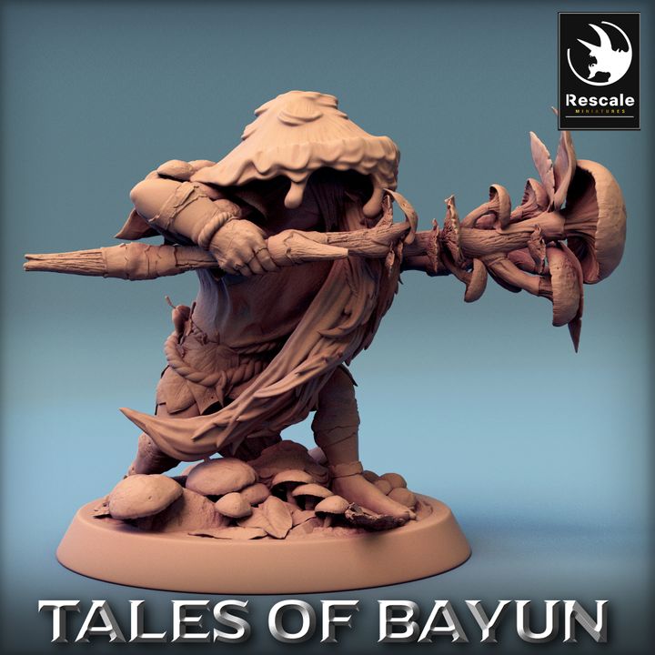 Forest Spirit Druid Fey | Medium | Rescale Miniatures | D&D DnD Pathfinder Miniature