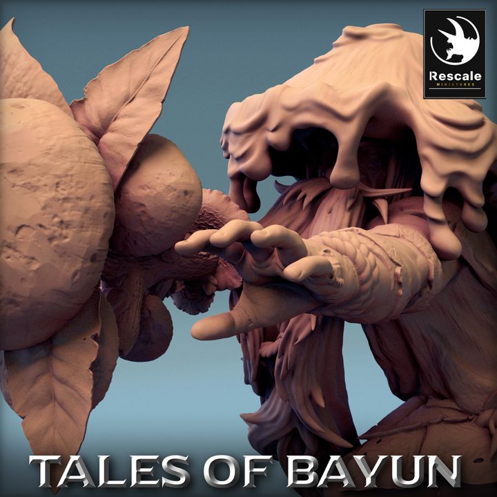 Forest Spirit Druid Fey | Medium | Rescale Miniatures | D&D DnD Pathfinder Miniature