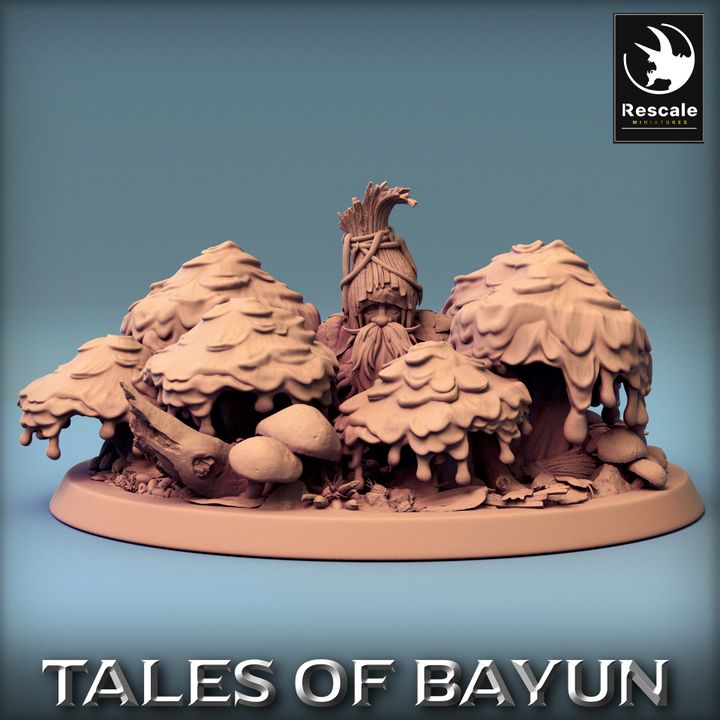 Forest Spirit Druid Creature | Large | Rescale Miniatures | D&D DnD Pathfinder Miniature