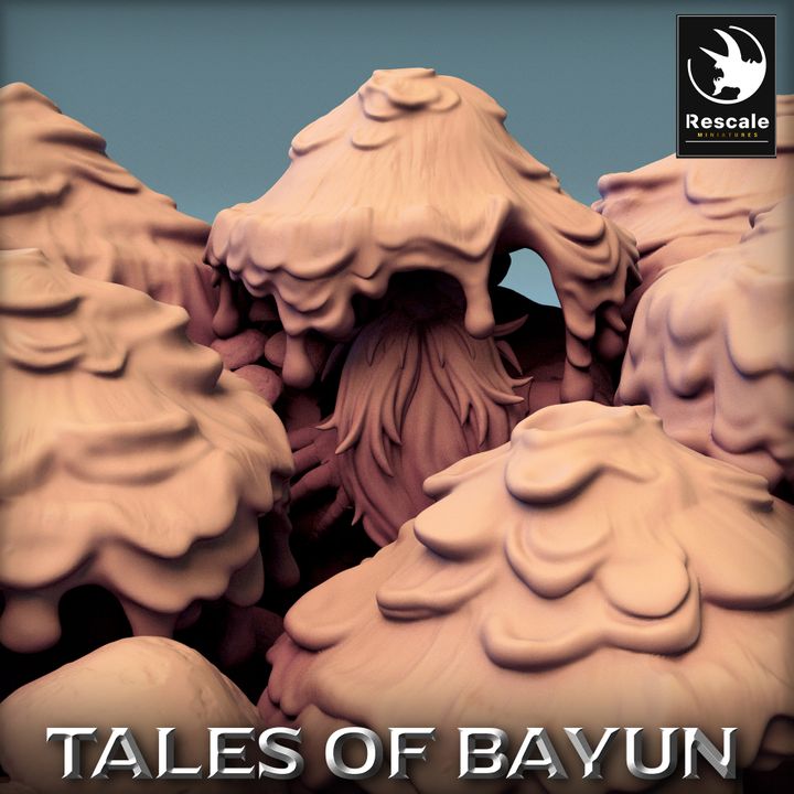 Forest Spirit Druid Creature | Large | Rescale Miniatures | D&D DnD Pathfinder Miniature