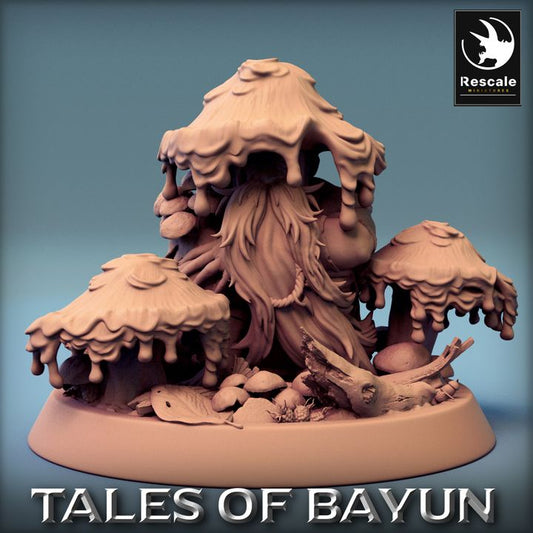 Forest Guardian Druid Figure | Medium | Rescale Miniatures | D&D DnD Pathfinder Miniature