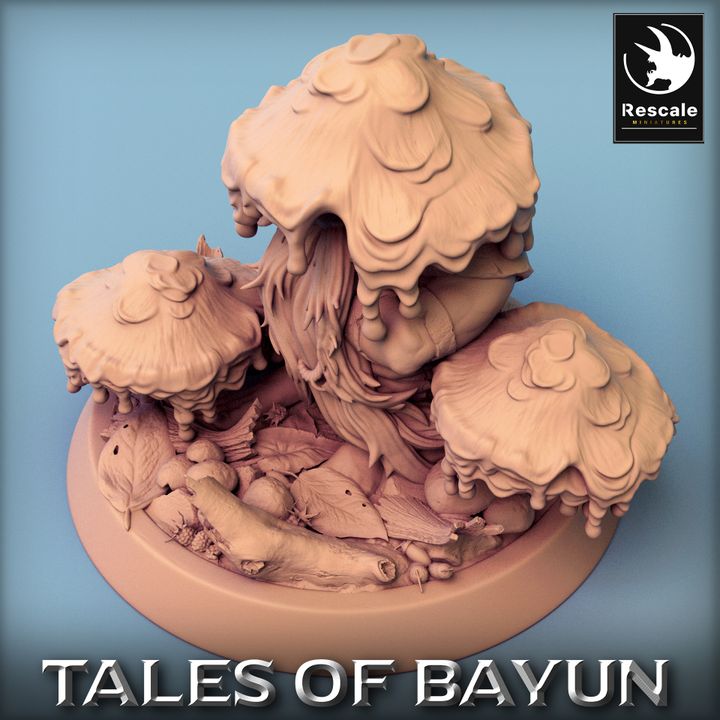 Forest Guardian Druid Figure | Medium | Rescale Miniatures | D&D DnD Pathfinder Miniature