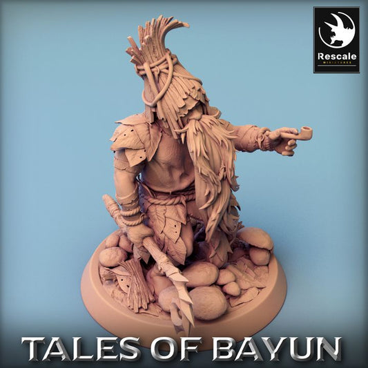 Collection Woodland Guardian Druid Beasts | Medium | Rescale Miniatures | D&D DnD Pathfinder Miniature