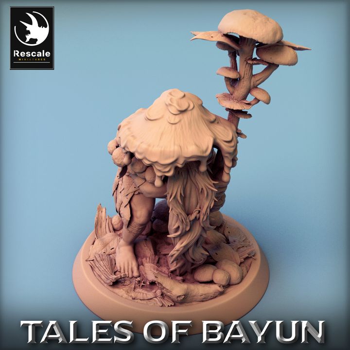 Collection Woodland Guardian Druid Beasts | Medium | Rescale Miniatures | D&D DnD Pathfinder Miniature