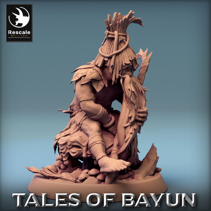 Forest Spirit Druid Miniature | Medium | Rescale Miniatures | D&D DnD Pathfinder Miniature