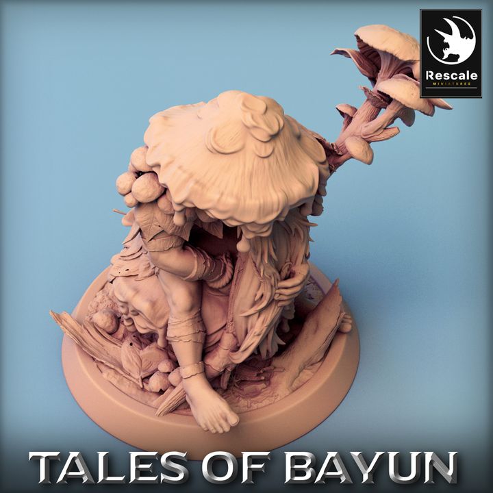 Collection Woodland Guardian Druid Beasts | Medium | Rescale Miniatures | D&D DnD Pathfinder Miniature