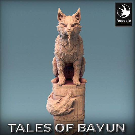 Bayun The Cat - Regal (50mm Base)