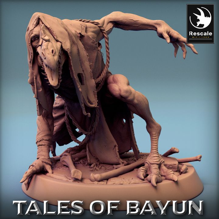 Collection Kikimora Ghoul Undead Collection Medium | Rescale Miniatures | D&D DnD Pathfinder Miniature