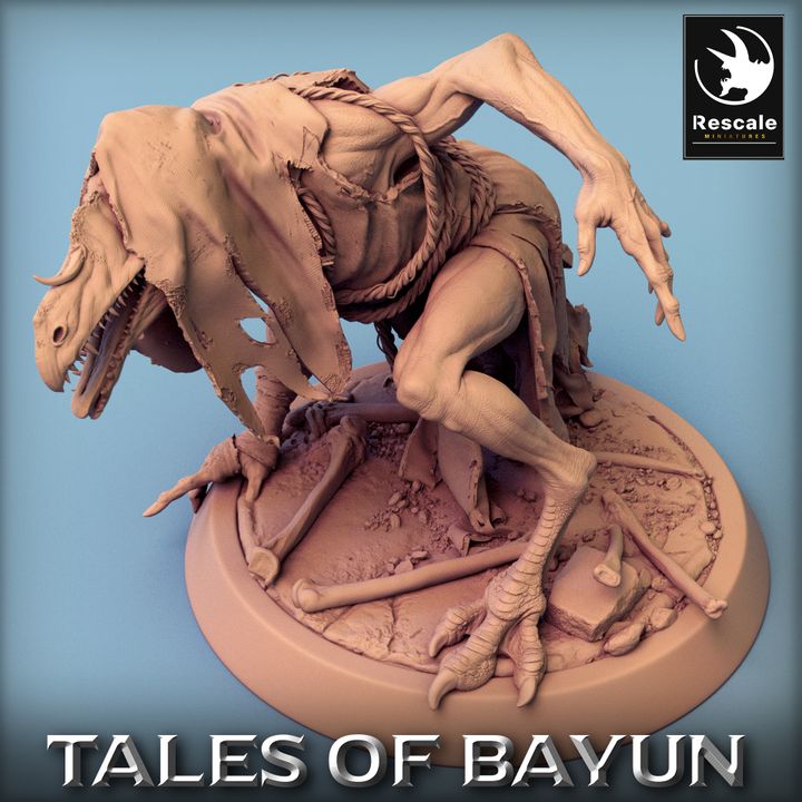 Kikimora Ghoul Miniature Monster | Medium | Rescale Miniatures | D&D DnD Pathfinder Miniature