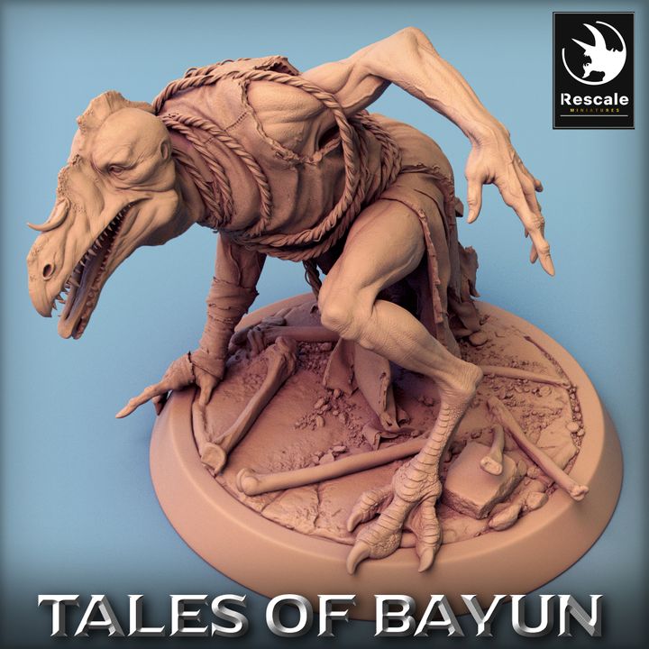 Kikimora Ghoul Miniature Monster | Medium | Rescale Miniatures | D&D DnD Pathfinder Miniature