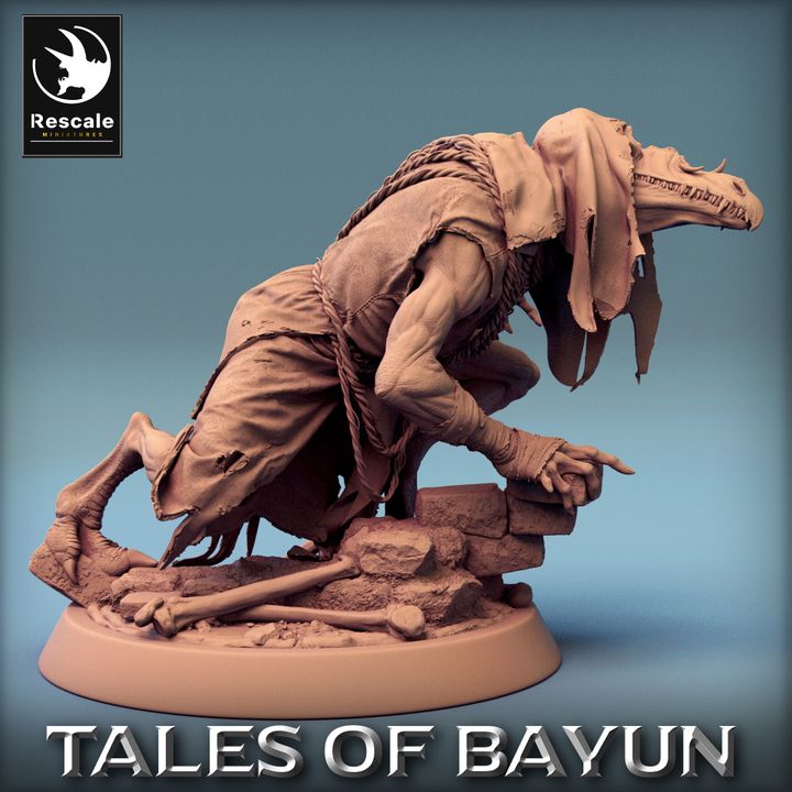 Kikimora Ghoul - Crouched (25mm Base)