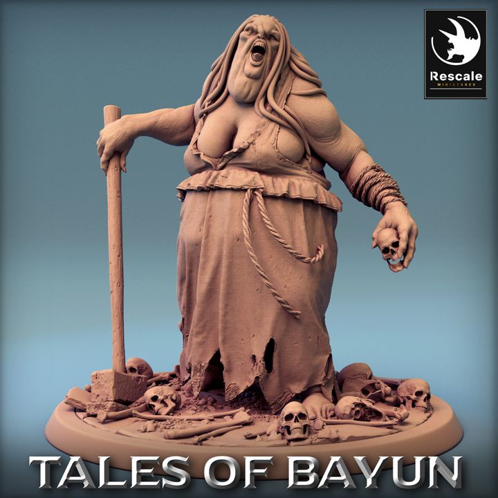 Kikimora - Heavy Idle (50mm Base)