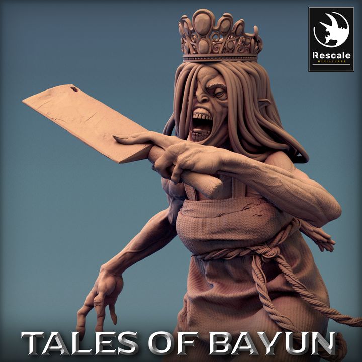 Kikimora Monster Folklore Trickster | Medium | Rescale Miniatures | D&D DnD Pathfinder Miniature