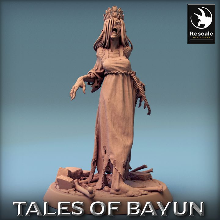 Kikimora Princess Witch Hag Fey | Medium | Rescale Miniatures | D&D DnD Pathfinder Miniature