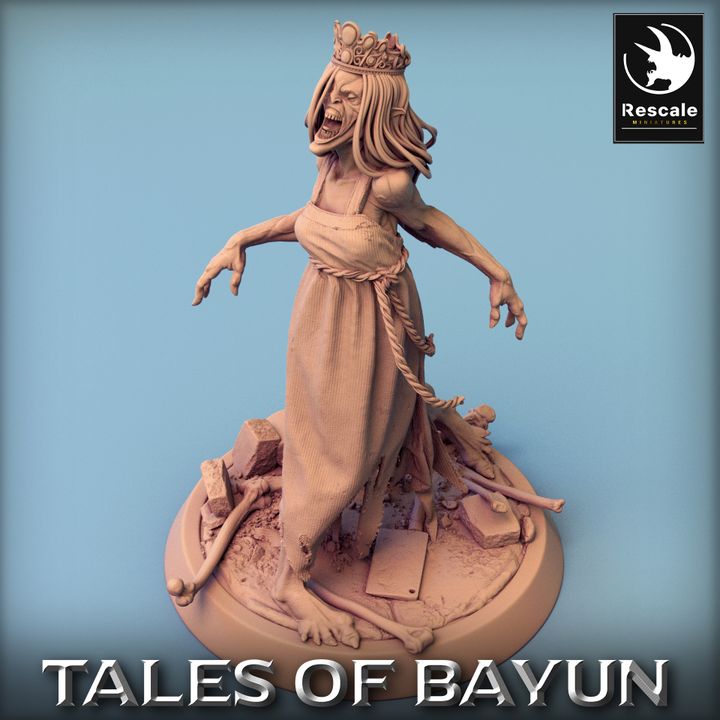 Kikimora Princess Witch Hag Fey | Medium | Rescale Miniatures | D&D DnD Pathfinder Miniature