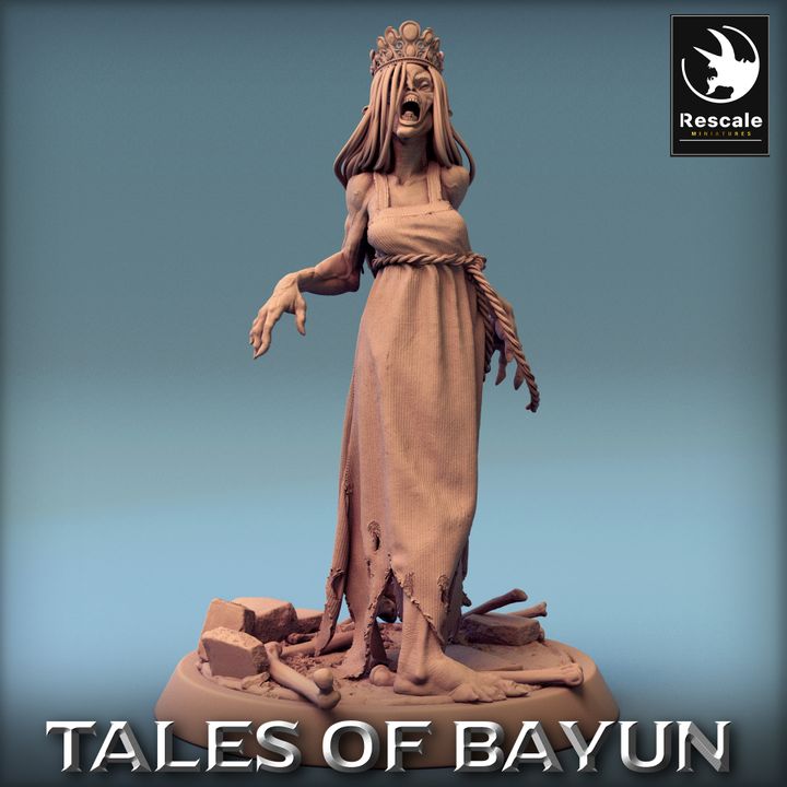 Kikimora Princess Witch Hag Fey | Medium | Rescale Miniatures | D&D DnD Pathfinder Miniature