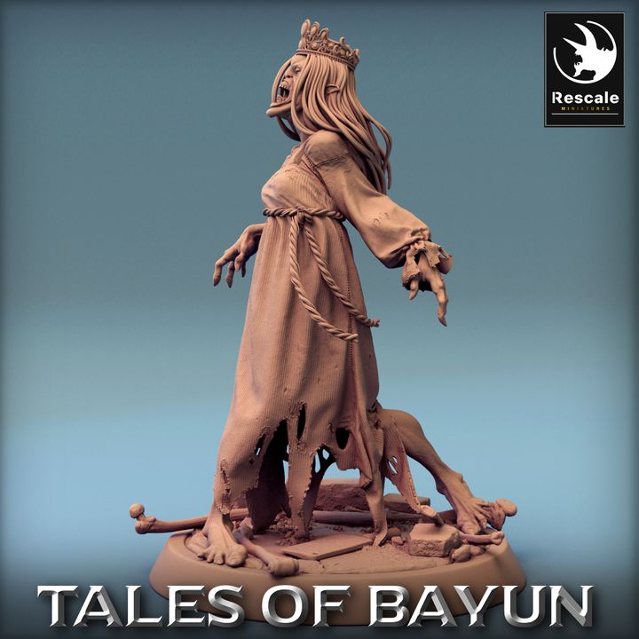 Kikimora Princess Witch Hag Fey | Medium | Rescale Miniatures | D&D DnD Pathfinder Miniature