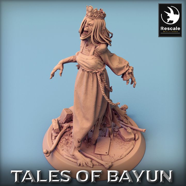 Kikimora Princess Witch Hag Fey | Medium | Rescale Miniatures | D&D DnD Pathfinder Miniature