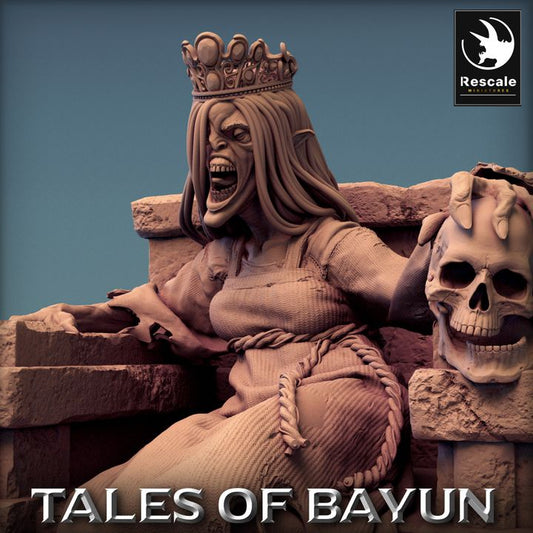 Kikimora Spirit Throne Bones | Large | Rescale Miniatures | D&D DnD Pathfinder Miniature