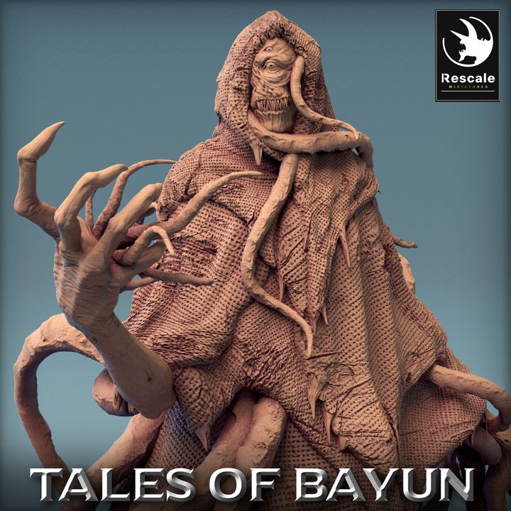 Tentacle Abhorrent Aberration Monster | Large | Rescale Miniatures | D&D DnD Pathfinder Miniature