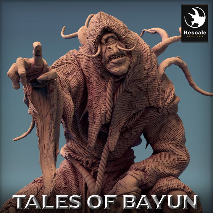 Treefolk Druid Guardian Model | Large | Rescale Miniatures | D&D DnD Pathfinder Miniature