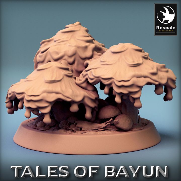 Collection Woodland Guardian Druid Beasts | Medium | Rescale Miniatures | D&D DnD Pathfinder Miniature