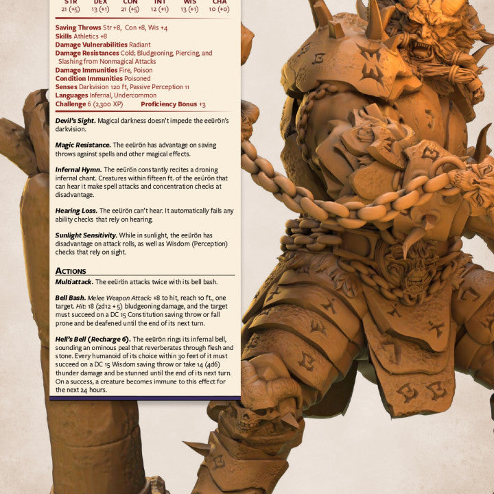 Eeürön Bellringer - Guard (50mm Base)