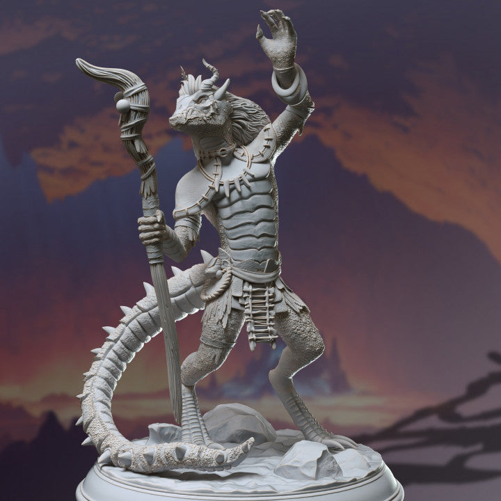 Kobold Shaman Spellcaster Miniature | Medium | DM Stash | D&D DnD Pathfinder Miniature