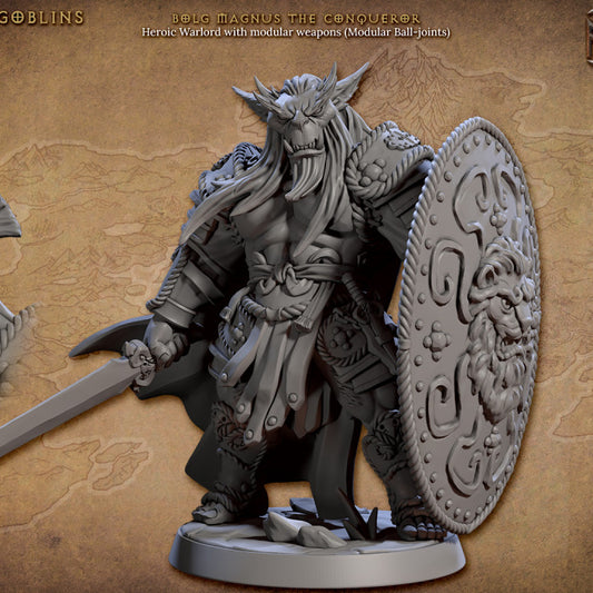 Bolg Magnus the Conqueror - Imperial (50mm Base)