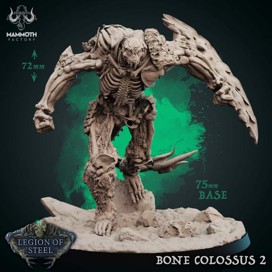 Bone Golem - Charging (75mm Base)