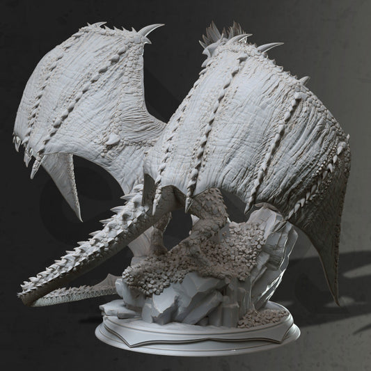 Ancient Bronze Dragon - Majestic (100mm Base)