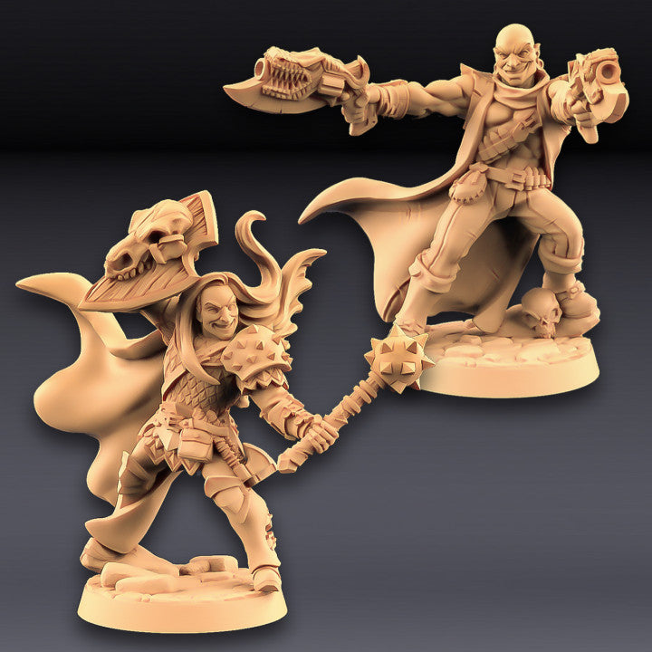 Gunslinger Paladin Heroes Minis | Medium | Artisan Guild | D&D DnD Pathfinder Miniature