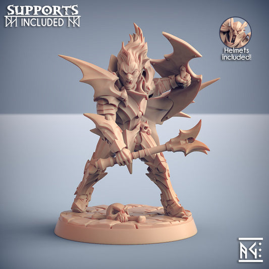 Bloodhunt Knight - Striking (25mm Base)