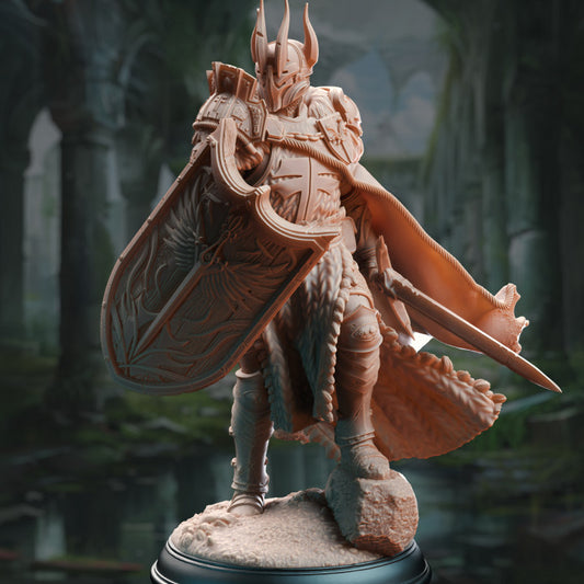 Enlightened Paladin Holy Warrior Guard | Medium | DM Stash | D&D DnD Pathfinder Miniature