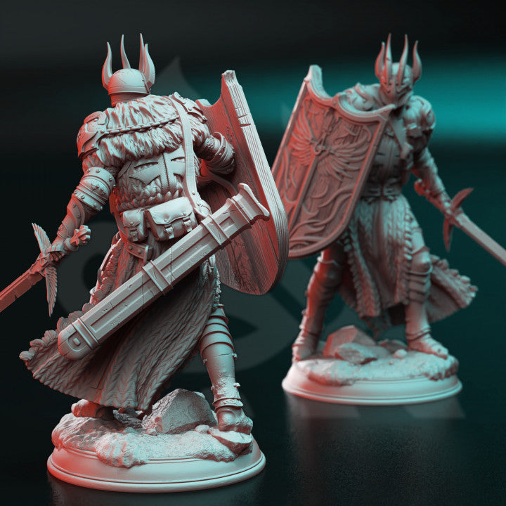 Conquest Paladin Celestials Divine Warrior | Medium | DM Stash | D&D DnD Pathfinder Miniature