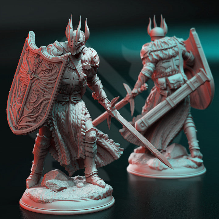 Conquest Paladin Celestials Divine Warrior | Medium | DM Stash | D&D DnD Pathfinder Miniature