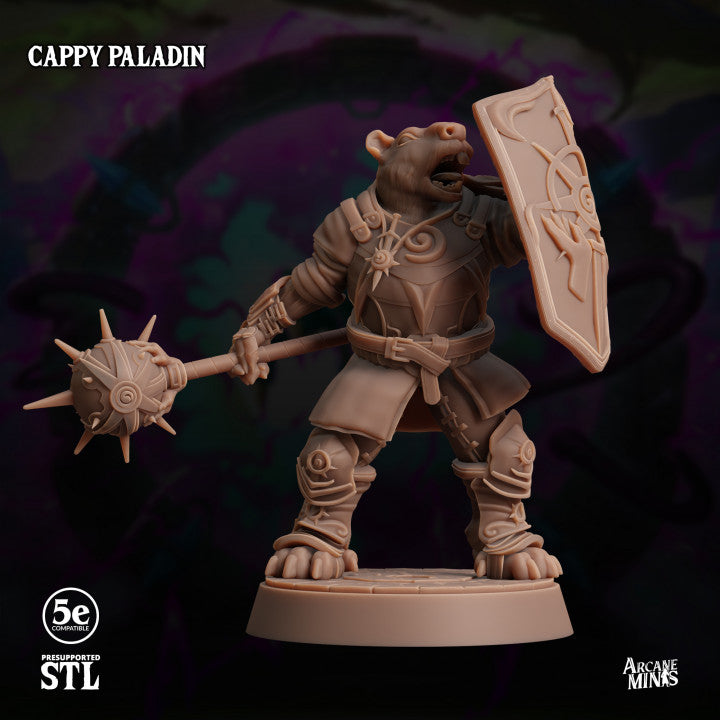 Rodent Paladin Warrior Guard | Medium | Sordane Publishing | D&D DnD Pathfinder Miniature
