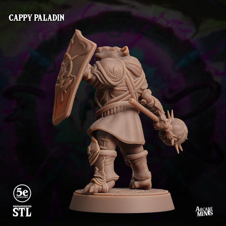 Rodent Paladin Warrior Guard | Medium | Sordane Publishing | D&D DnD Pathfinder Miniature